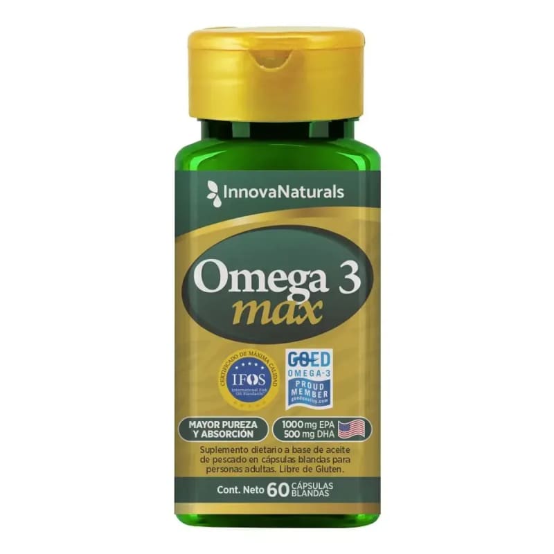 Omega 3 Max X60 Cápsulas Innovanaturals