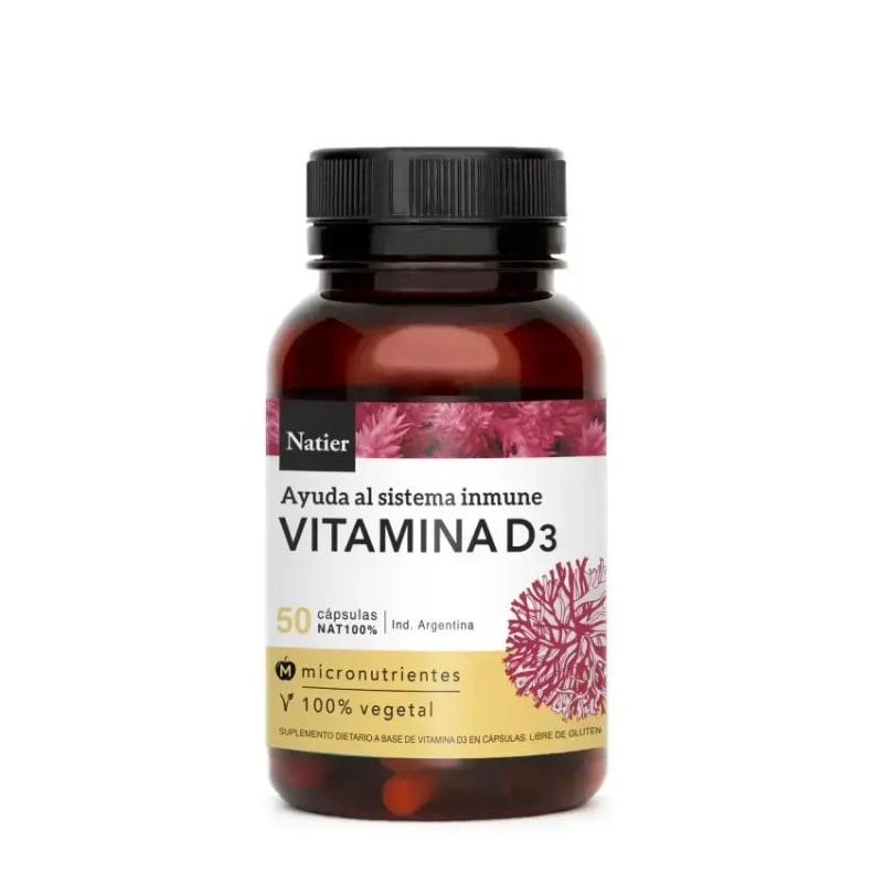 Vitamina D3 Natier x 50 comprimidos