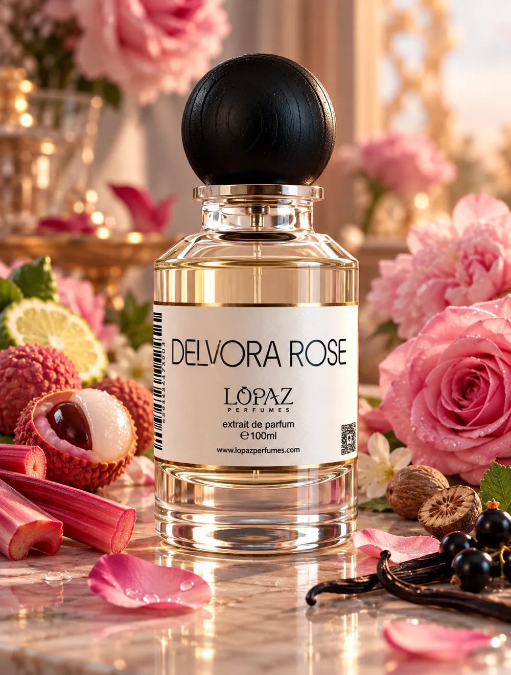 Delvora Rose — Extrait de Parfum