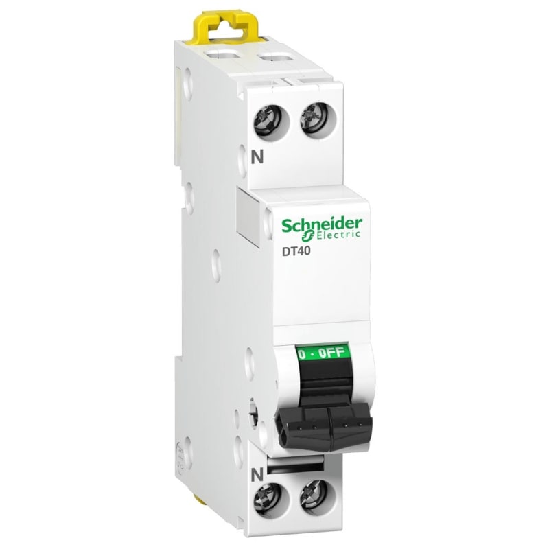 DPN (Disjoncteur 1P+N) 10A Acti9 4500A/6KA SCHNEIDER — Schneider Electric, référence A9N21024