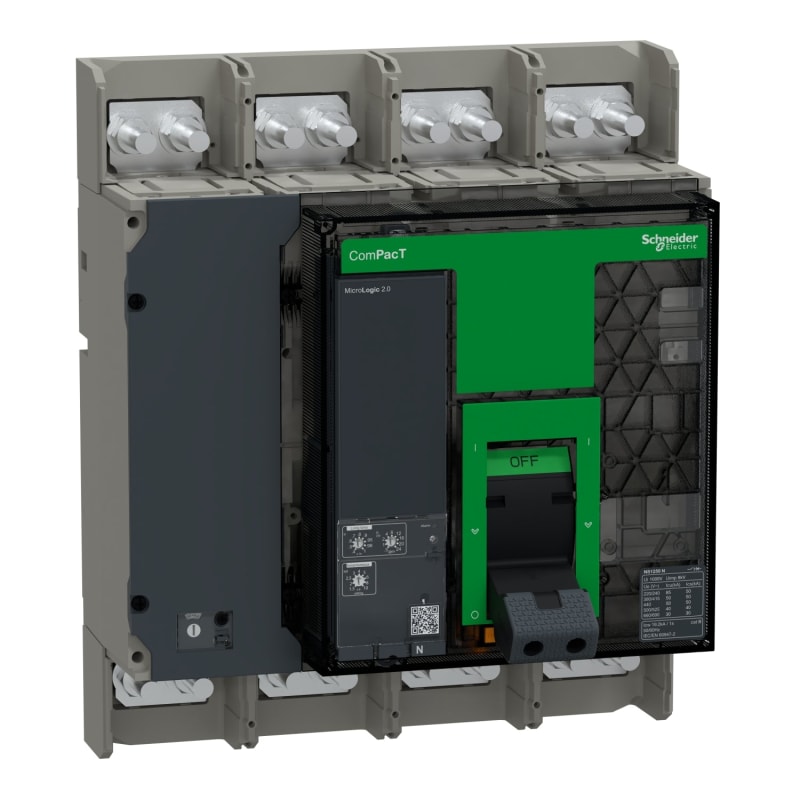 ComPacT NS1250N - Disjoncteur - Micrologic 2.0 - 1250 A - 4P 4d SCHNEIDER — Schneider Electric, référence C125N420FM