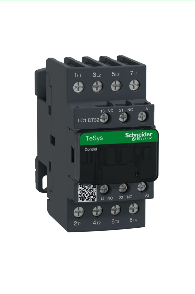 Contacteur - 4P - 32A- AC-3 440V  bobine 230Vca TeSys SCHNEIDER — Schneider Electric, référence LC1DT32P7
