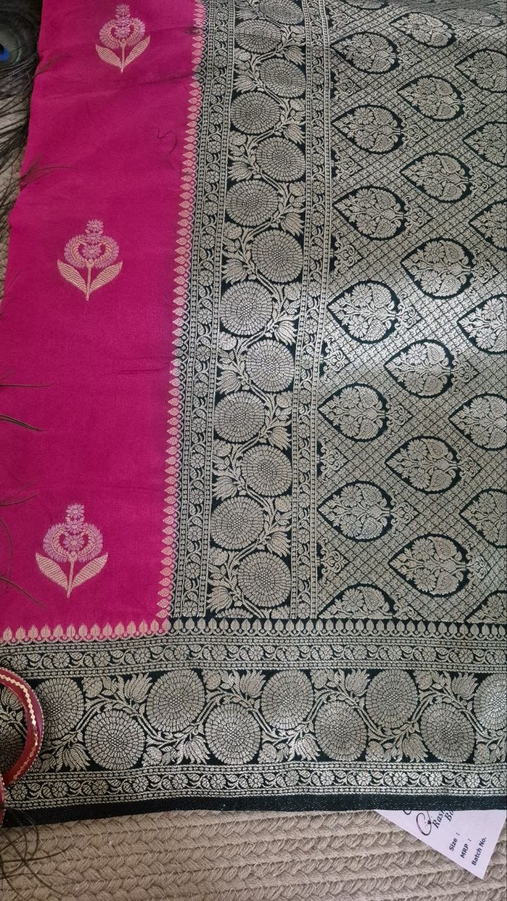 Cotton silk saree heavy boarder pattern, photo 4