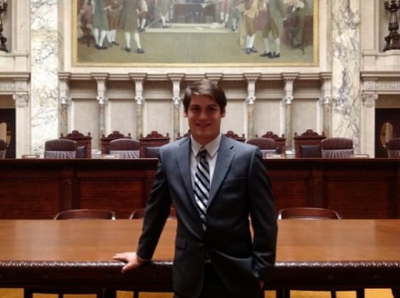 Wisconsin Green Party Candidate Jonathon Dedering