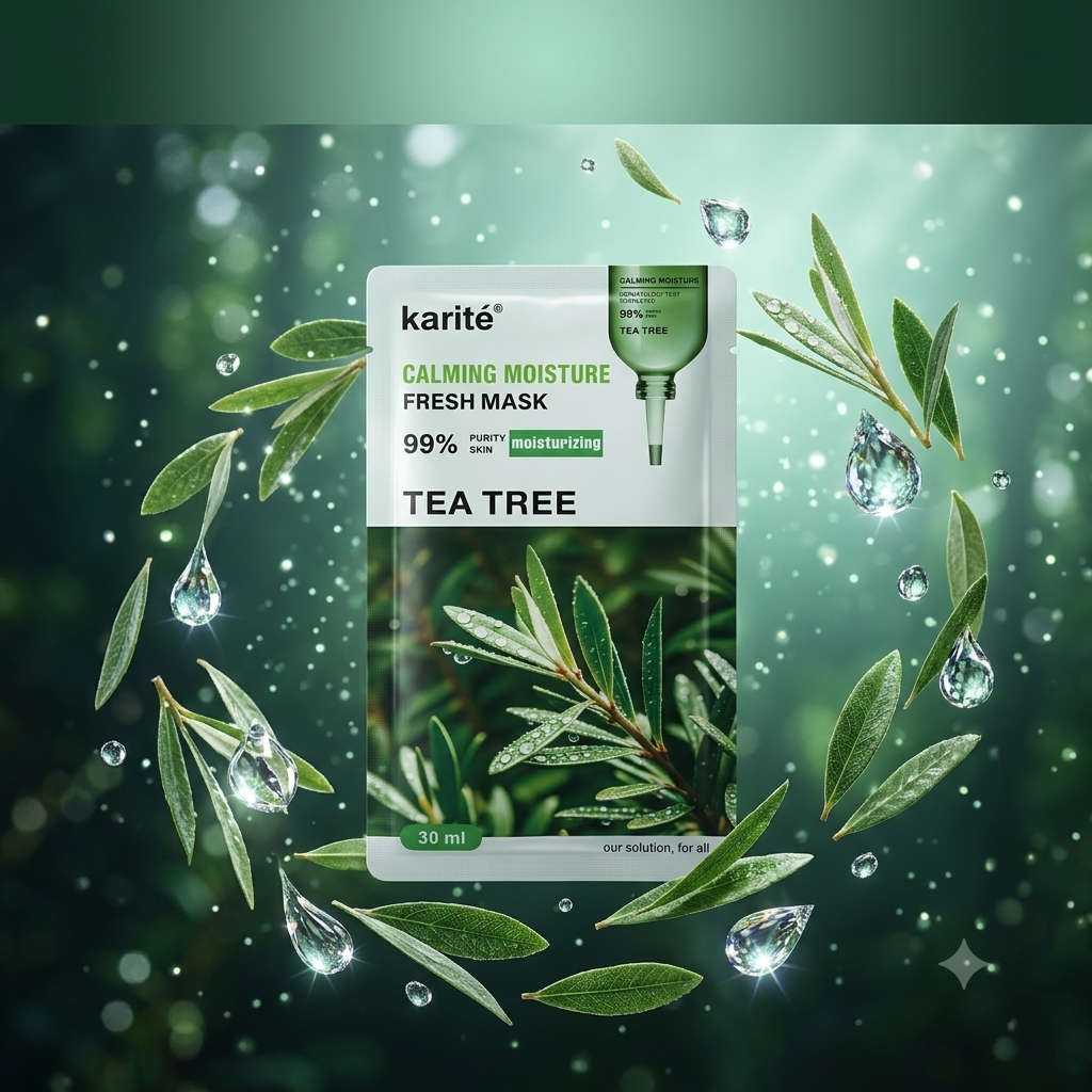 Mascarilla Facial Calmante karité — Tea Tree REF:1345-47F