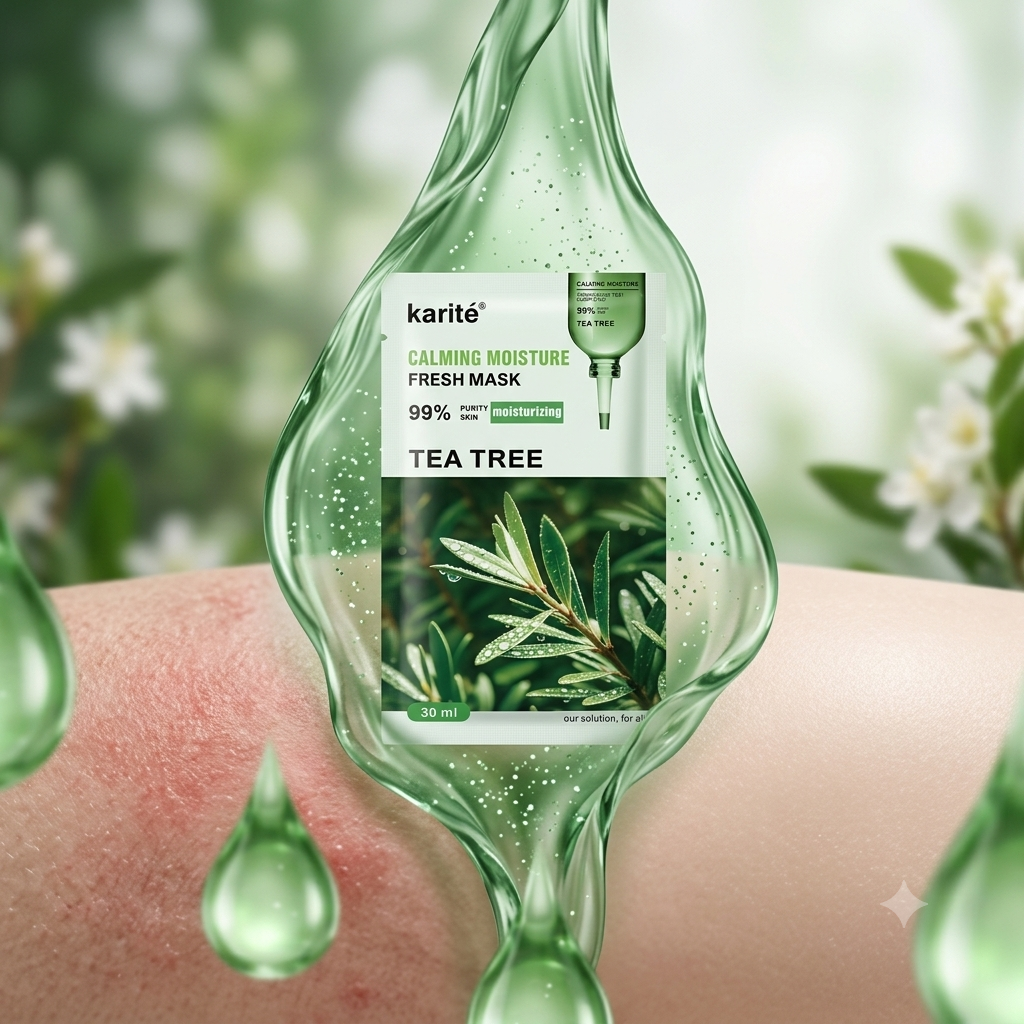 Mascarilla Facial Calmante karité — Tea Tree REF:1345-47F