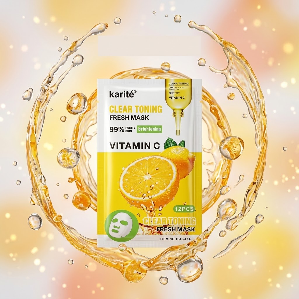 Mascarilla Facial Vitamina C Karité REF:1345-47A