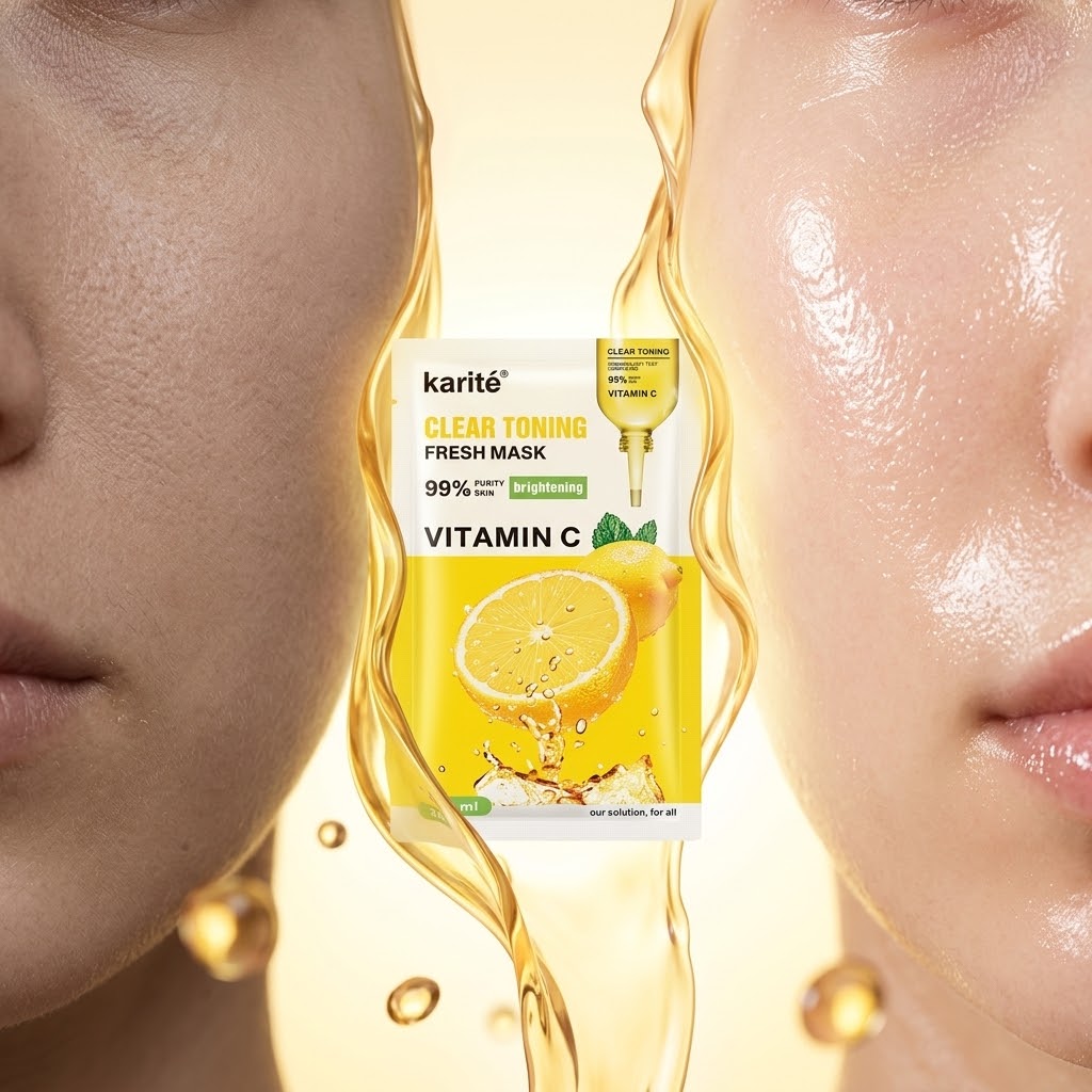 Mascarilla Facial Vitamina C Karité REF:1345-47A
