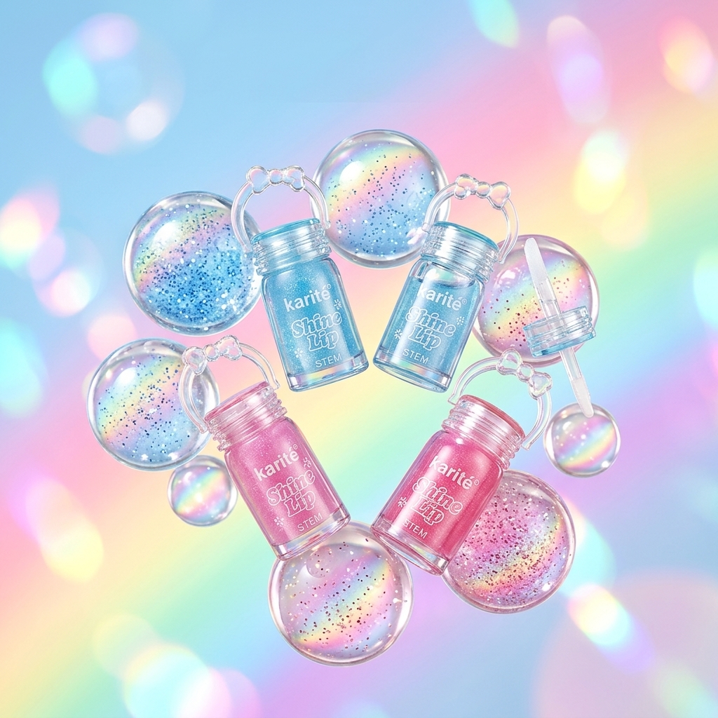 Lip Gloss Glitter Water karité REF:71041-47