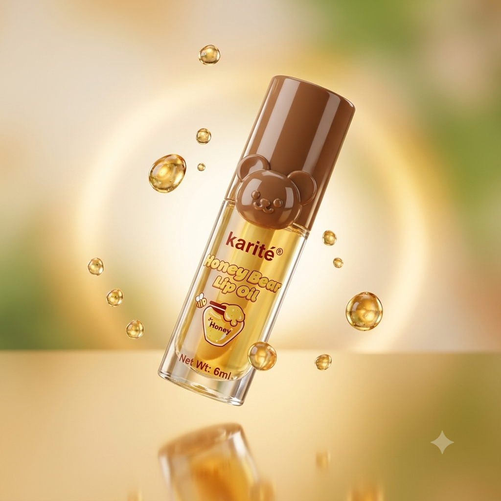 Lip Oil Honey Bear karité — Aceite Labial Nutritivo REF:71645-47A