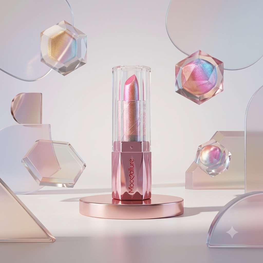 Labial Shimmer Multicolor Mocmallure — Colorful Lipstick REF:8177