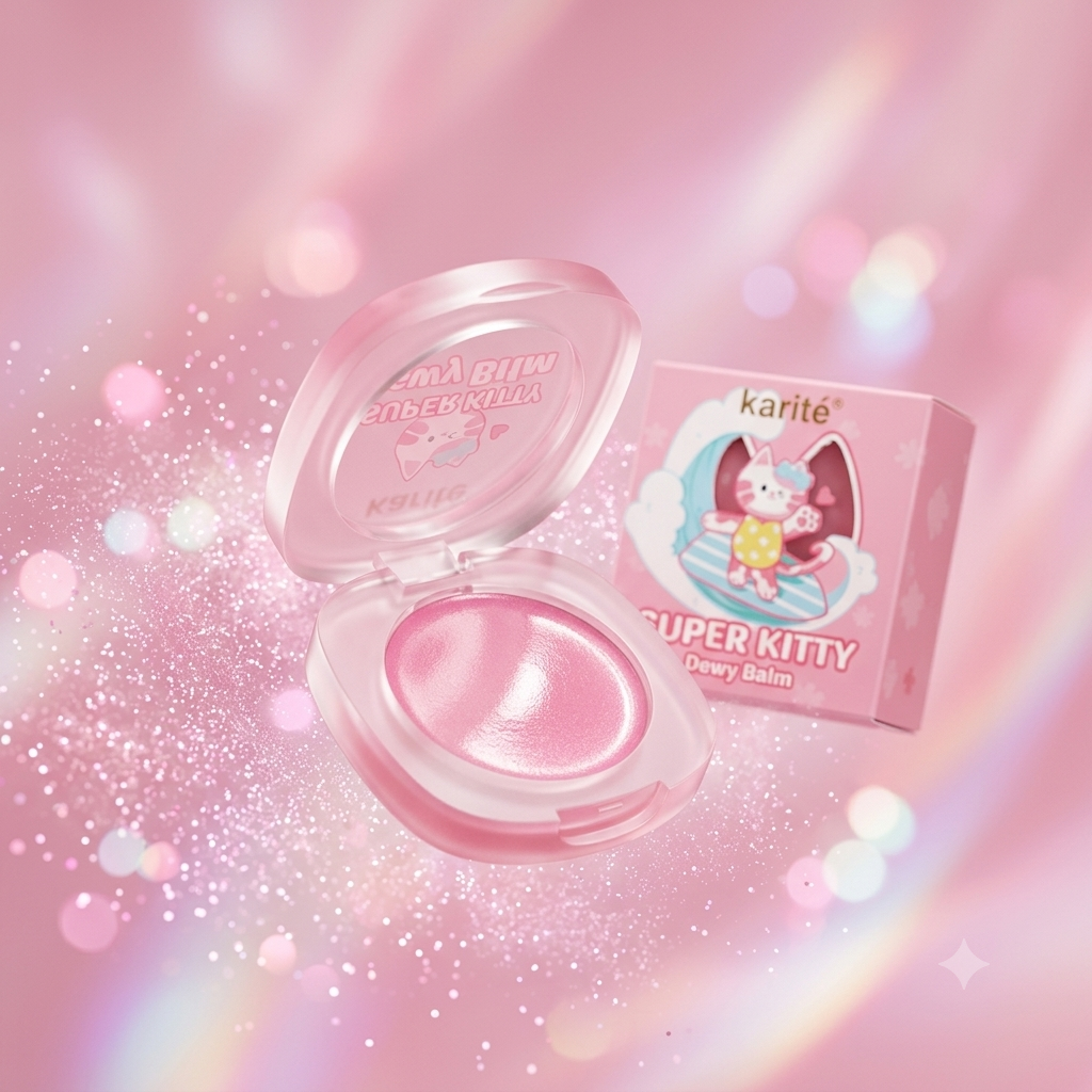 Bálsamo Multiuso karité — Super Kitty Dewy Balm Lip & CheekREF:83454-47