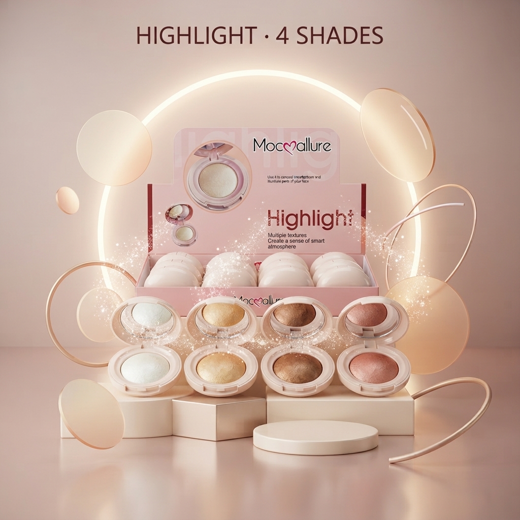 Iluminador Mocmallure — Highlight, Textura Horneada REF:ES5177