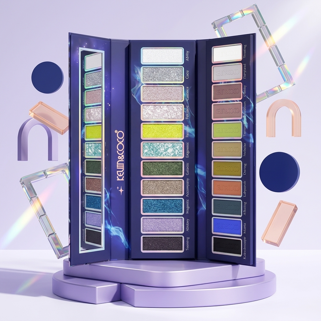 Paleta de Sombras KEVIN&COCO — 36 Fashion Eyeshadow, Galaxy Edition REF:KC245383
