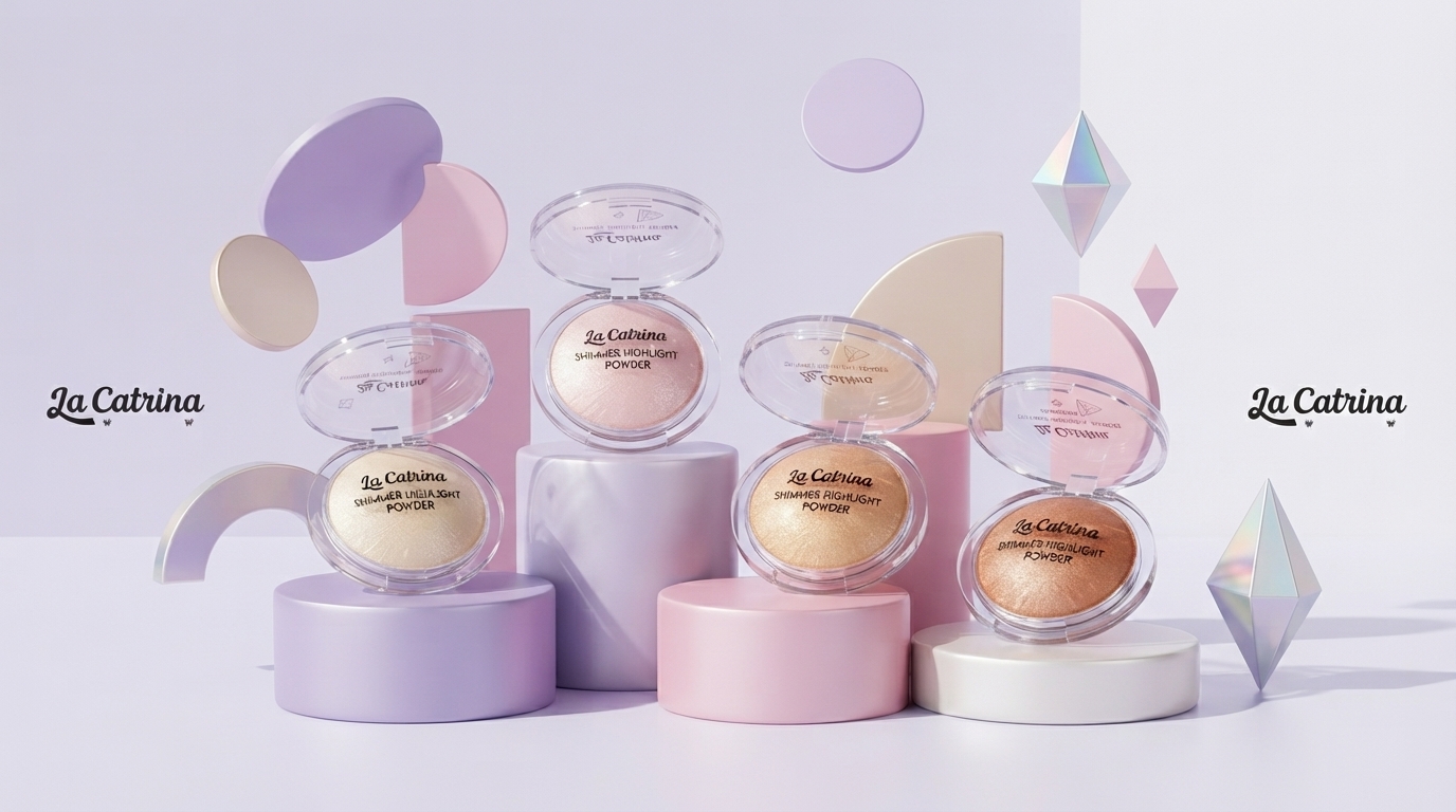 Iluminador en Polvo La Catelrra — Shimmer Highlight Powder REF:LABF24311
