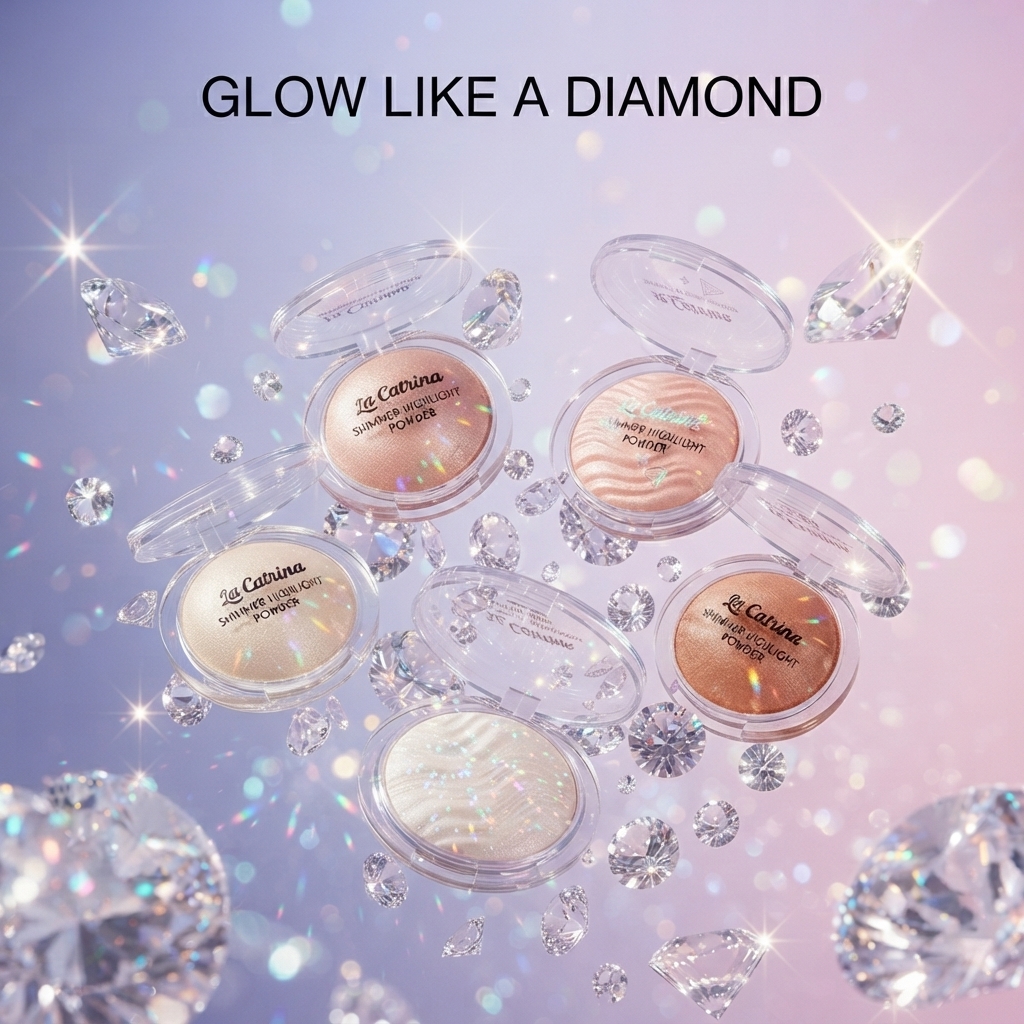 Iluminador en Polvo La Catelrra — Shimmer Highlight Powder REF:LABF24311