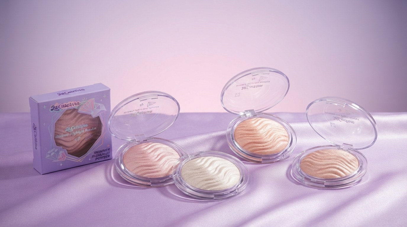 Iluminador en Polvo La Catelrra — Shimmer Highlight Powder REF:LABF24311