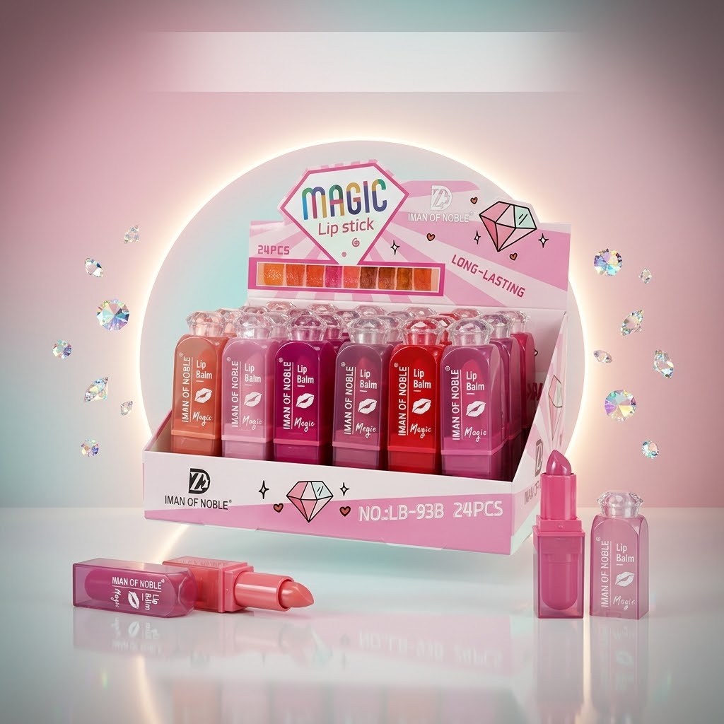 Labial Bálsamo Magic Lip Stick IMAN OF NOBLE – Larga Duración
