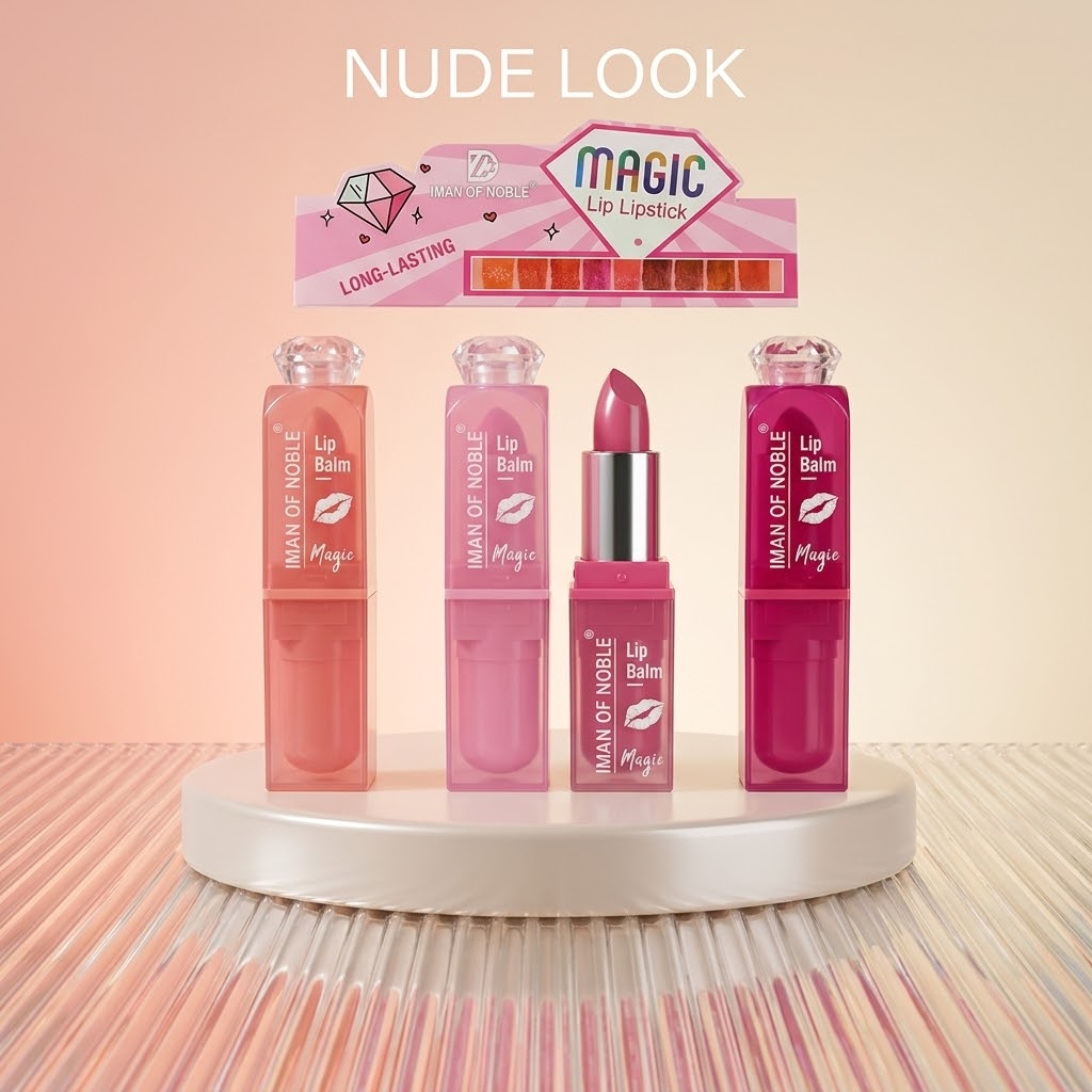 Labial Bálsamo Magic Lip Stick IMAN OF NOBLE – Larga Duración
