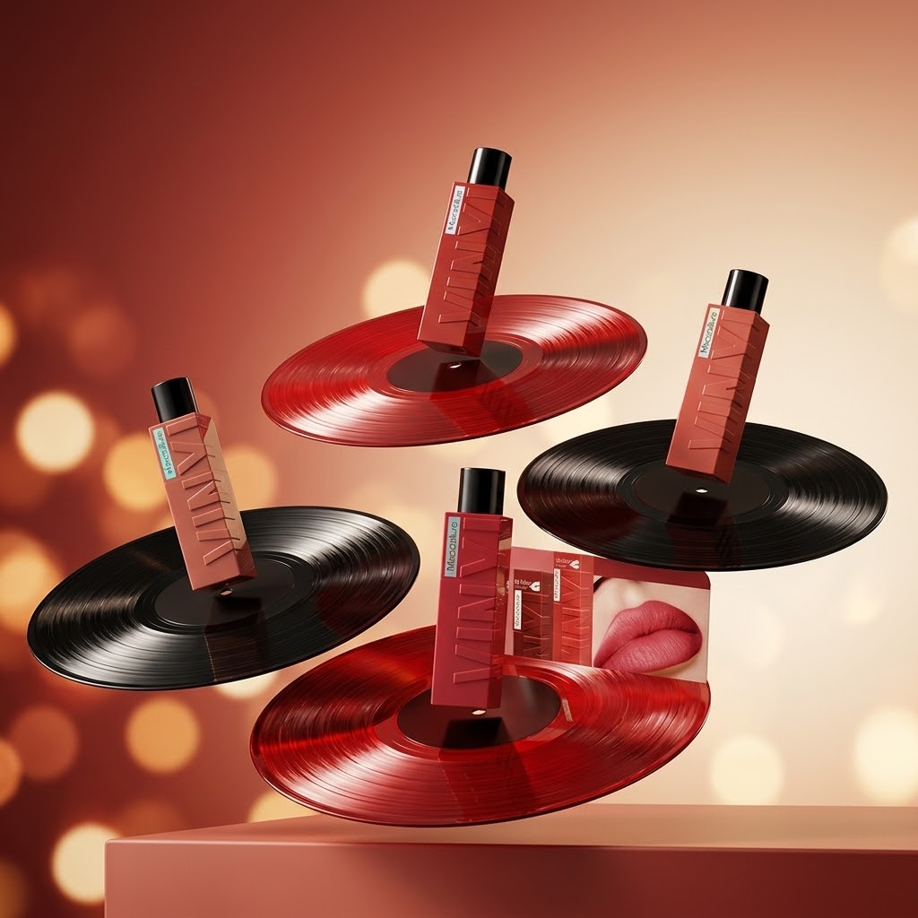Lip Gloss Mocmallure Vinyl Matte Color Waterproof