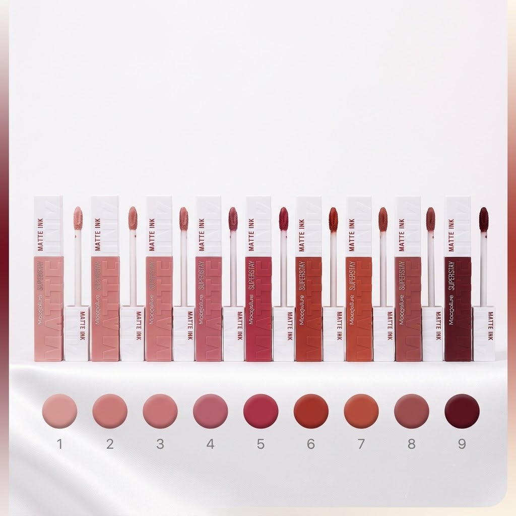 Labial Líquido Mate Mocmallure Super Stay Matte Ink – Larga Duración