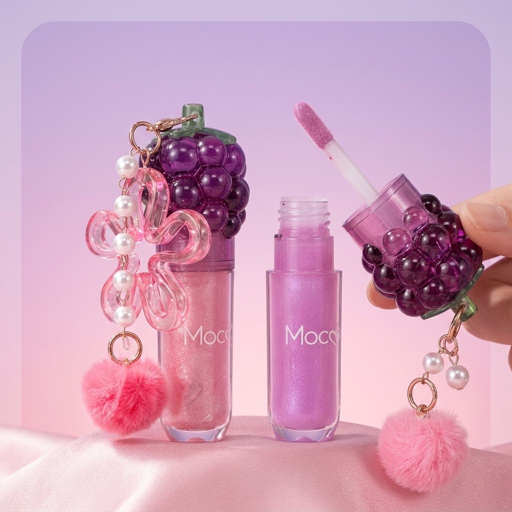 Lip Gloss Mocmallure Shine Dreams – Llavero Pompón