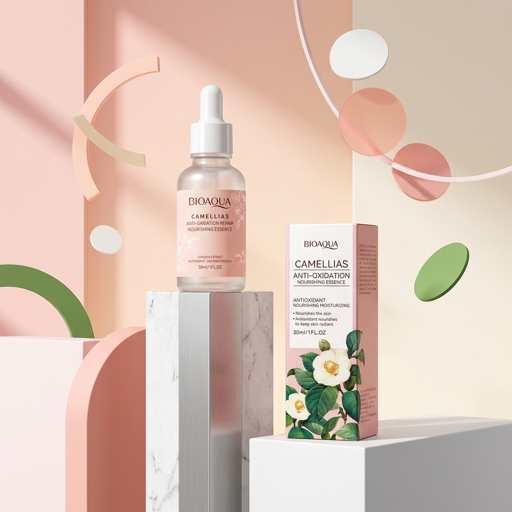 Sérum Facial BIOAQUA Camellias Anti-Oxidante Nutritivo 30ml