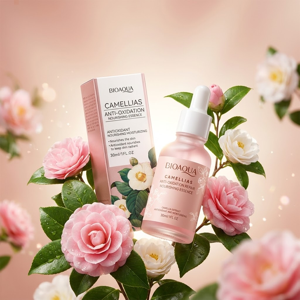 Sérum Facial BIOAQUA Camellias Anti-Oxidante Nutritivo 30ml