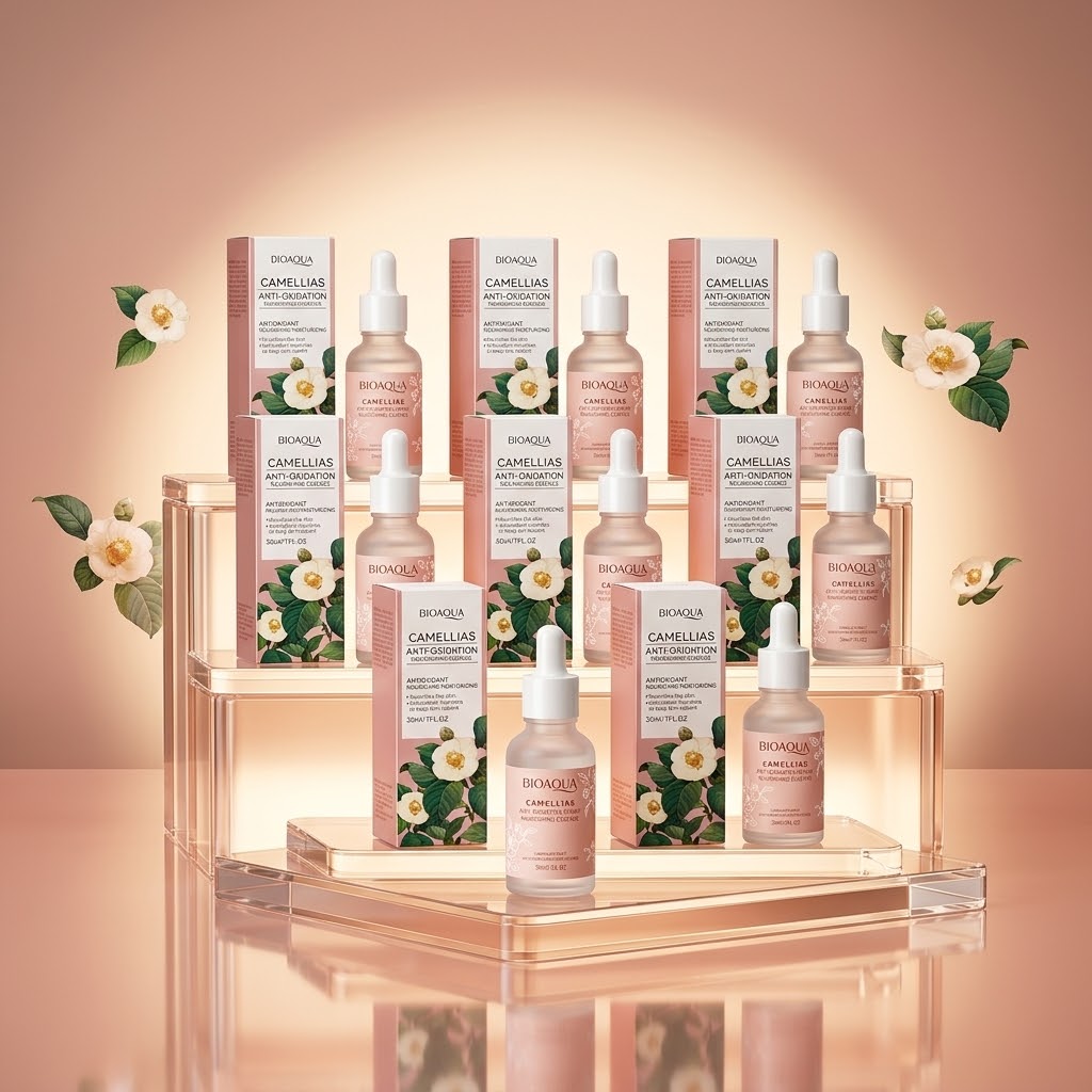 Sérum Facial BIOAQUA Camellias Anti-Oxidante Nutritivo 30ml