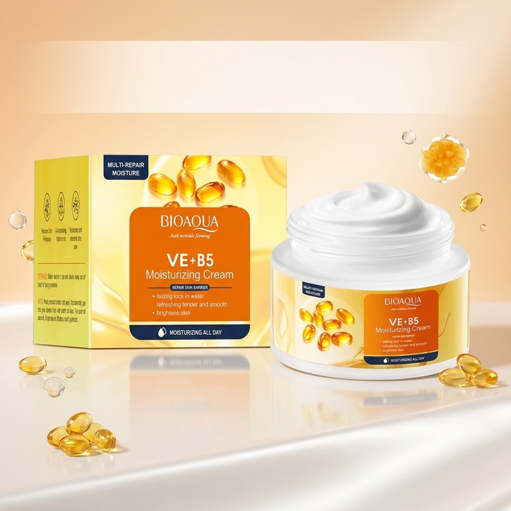 Crema Hidratante BIOAQUA VE+B5 – Vitamina E y B5
