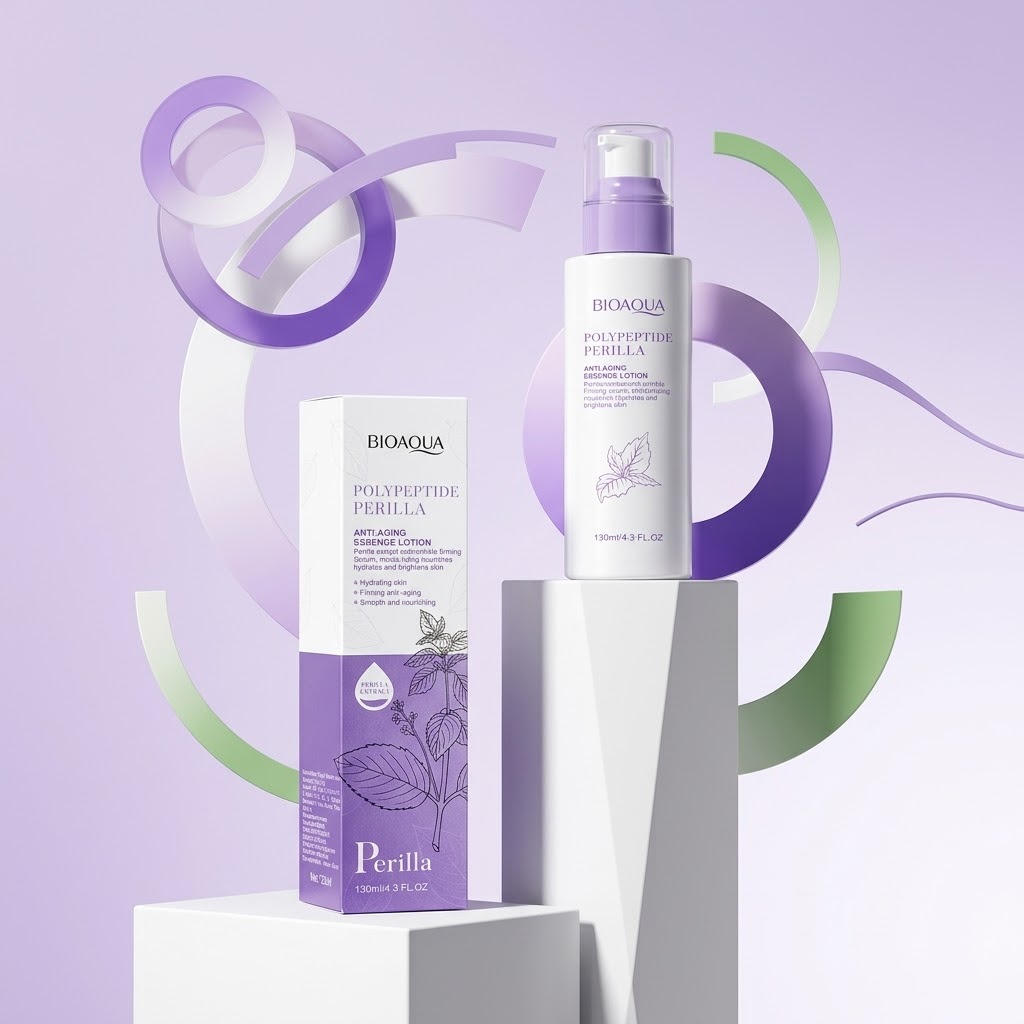 Loción Esencia BIOAQUA Polypeptide Perilla Antiedad 130ml