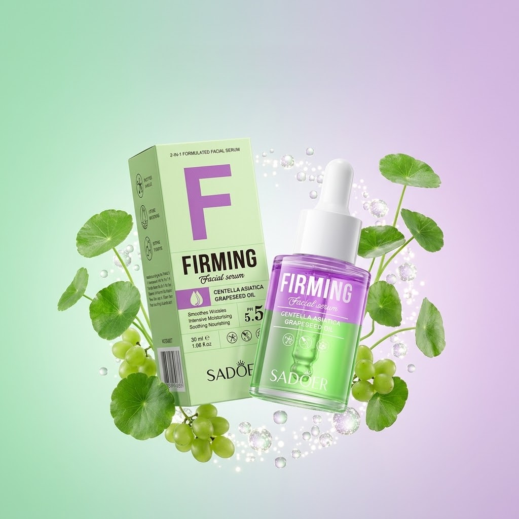 Sérum Facial SADOER Firming Centella Asiática y Aceite de Uva 30ml