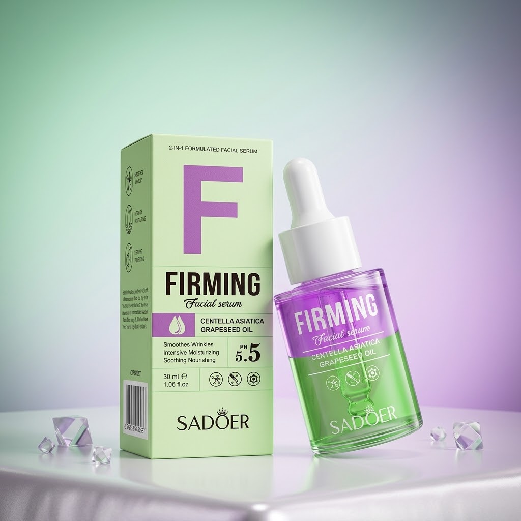 Sérum Facial SADOER Firming Centella Asiática y Aceite de Uva 30ml