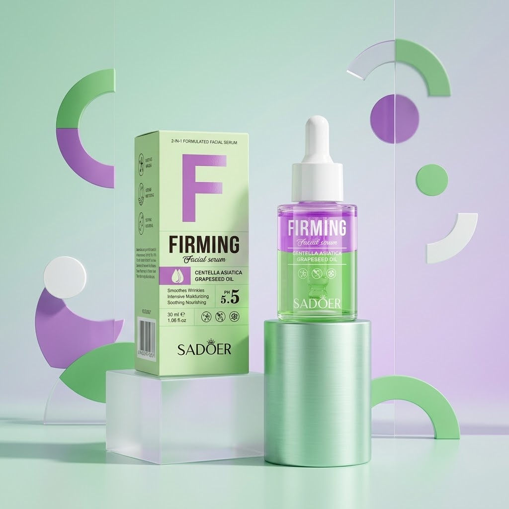 Sérum Facial SADOER Firming Centella Asiática y Aceite de Uva 30ml