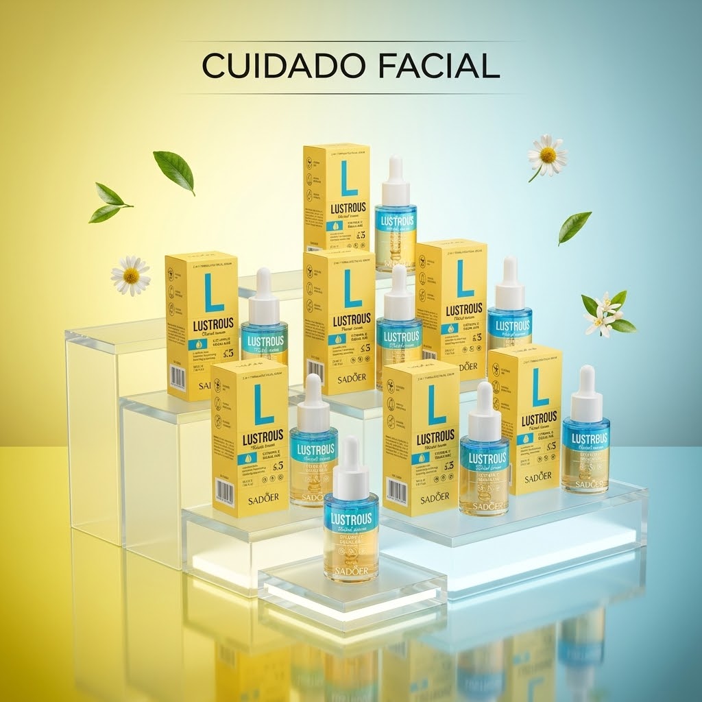 Sérum Facial SADOER Lustrous Vitamina C y Escualano 30ml