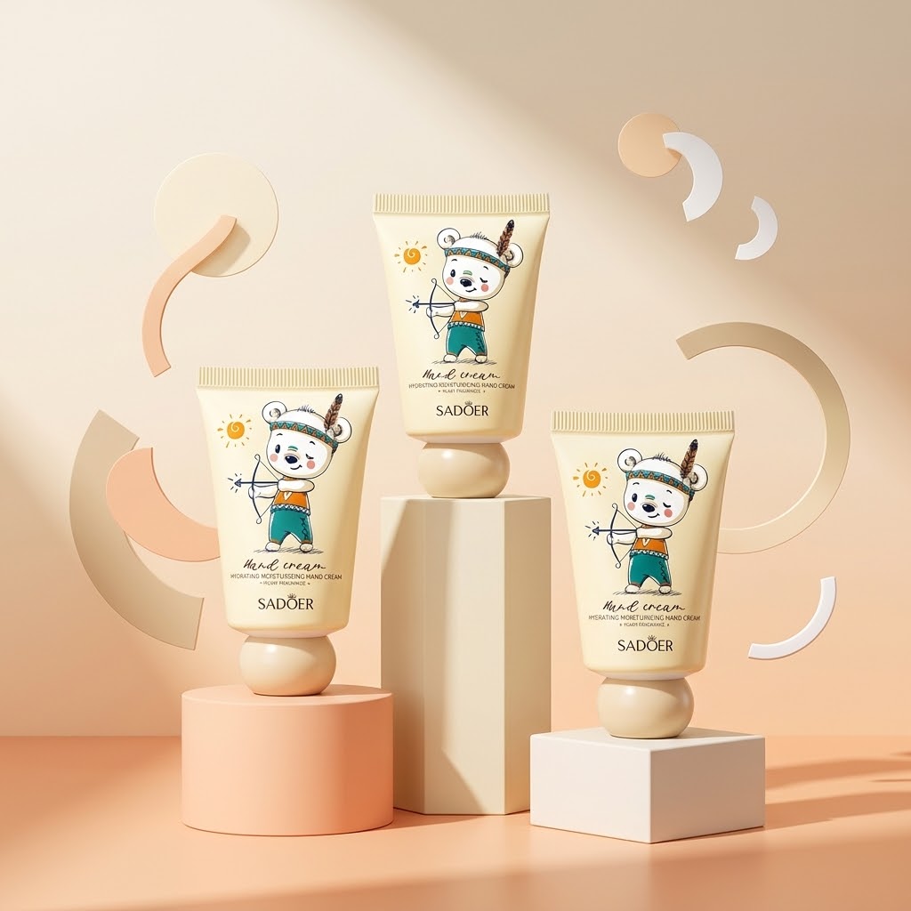 Crema de Manos SADOER Osito Arquero – Hidratante Suave