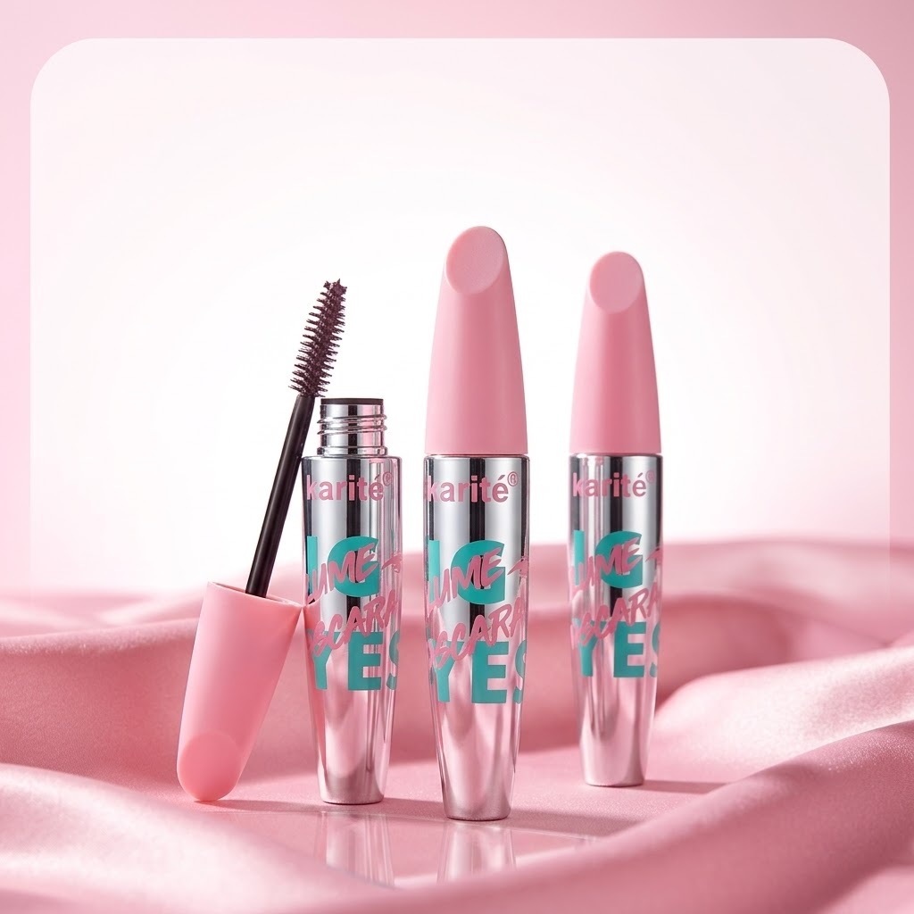 Máscara de Pestañas Karité Big Eyes Volume Waterproof