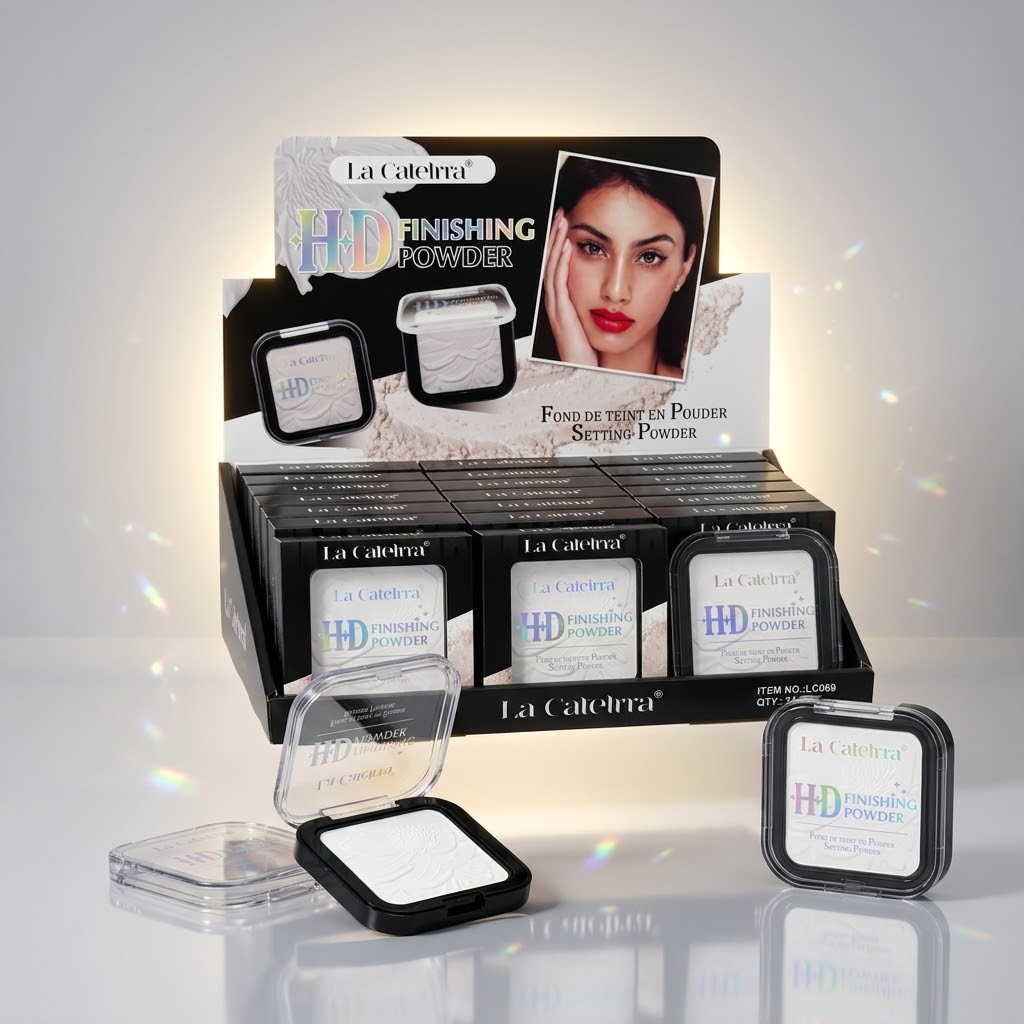Polvo Compacto La Catelrra HD Finishing Powder