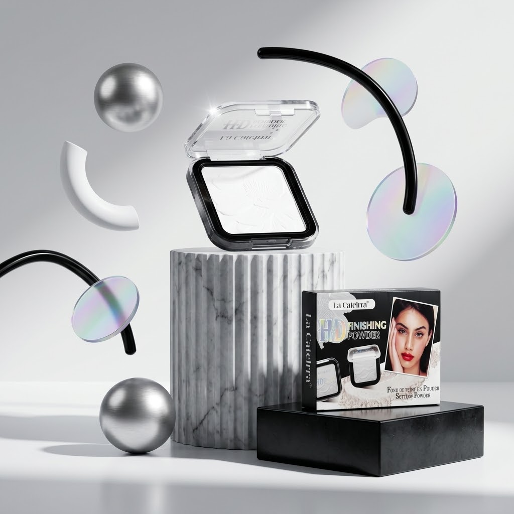 Polvo Compacto La Catelrra HD Finishing Powder