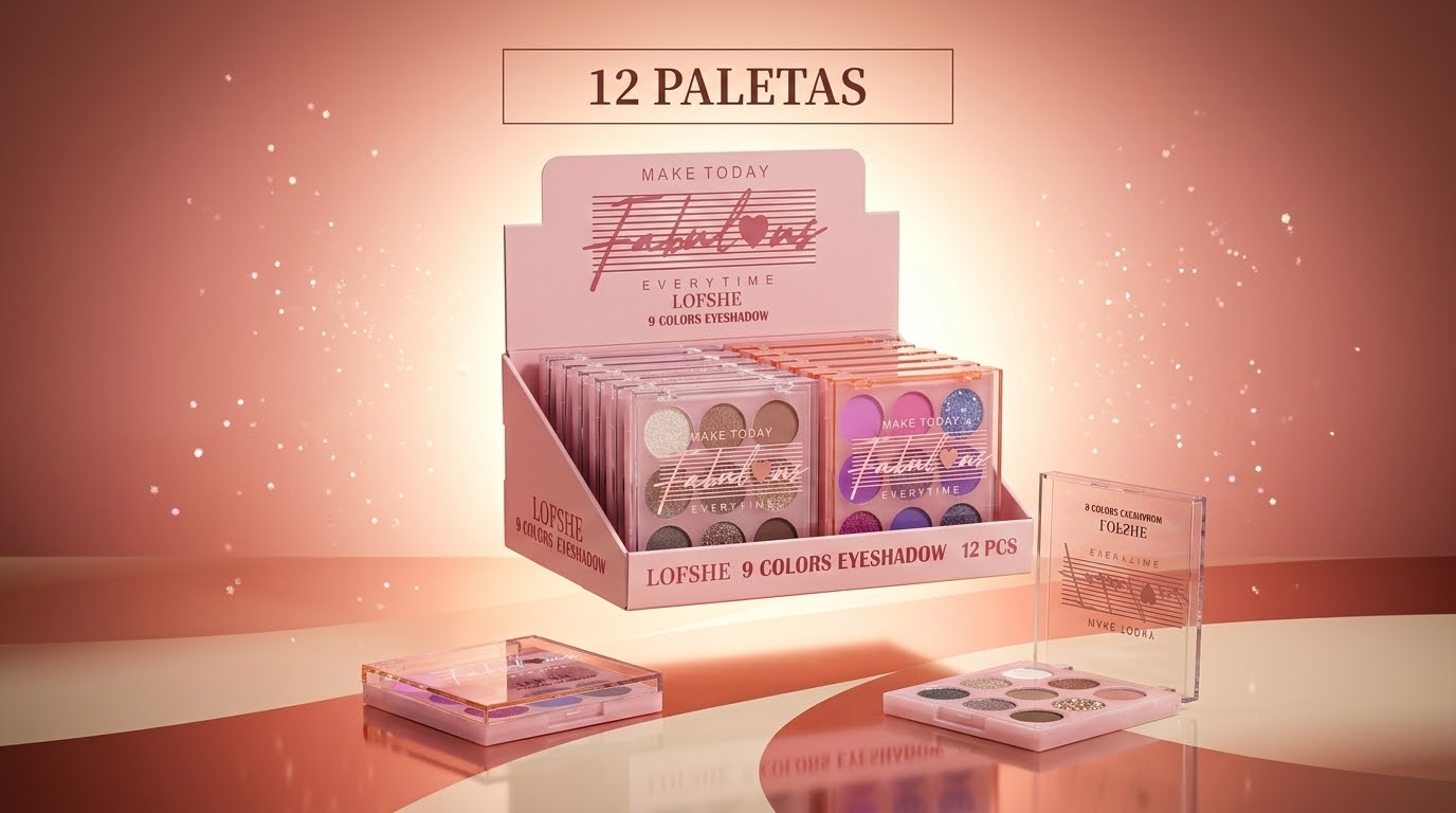 Paleta de Sombras LOFSHE Fabulous 9 Colores