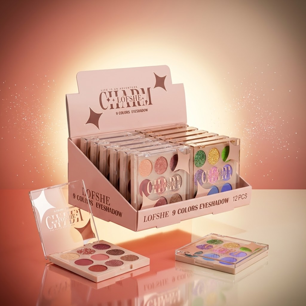 Paleta de Sombras LOFSHE Charm 9 Colores