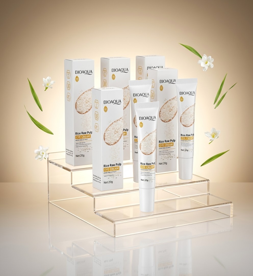 Crema Contorno de Ojos BIOAQUA Rice Raw Pulp Arroz 20g