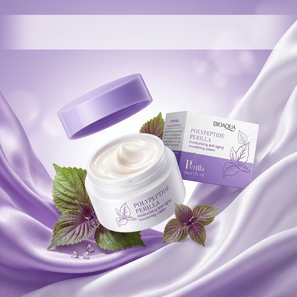 Crema Antiedad BIOAQUA Perilla Polipéptido Nutritiva 60g