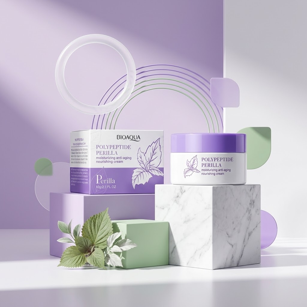 Crema Antiedad BIOAQUA Perilla Polipéptido Nutritiva 60g