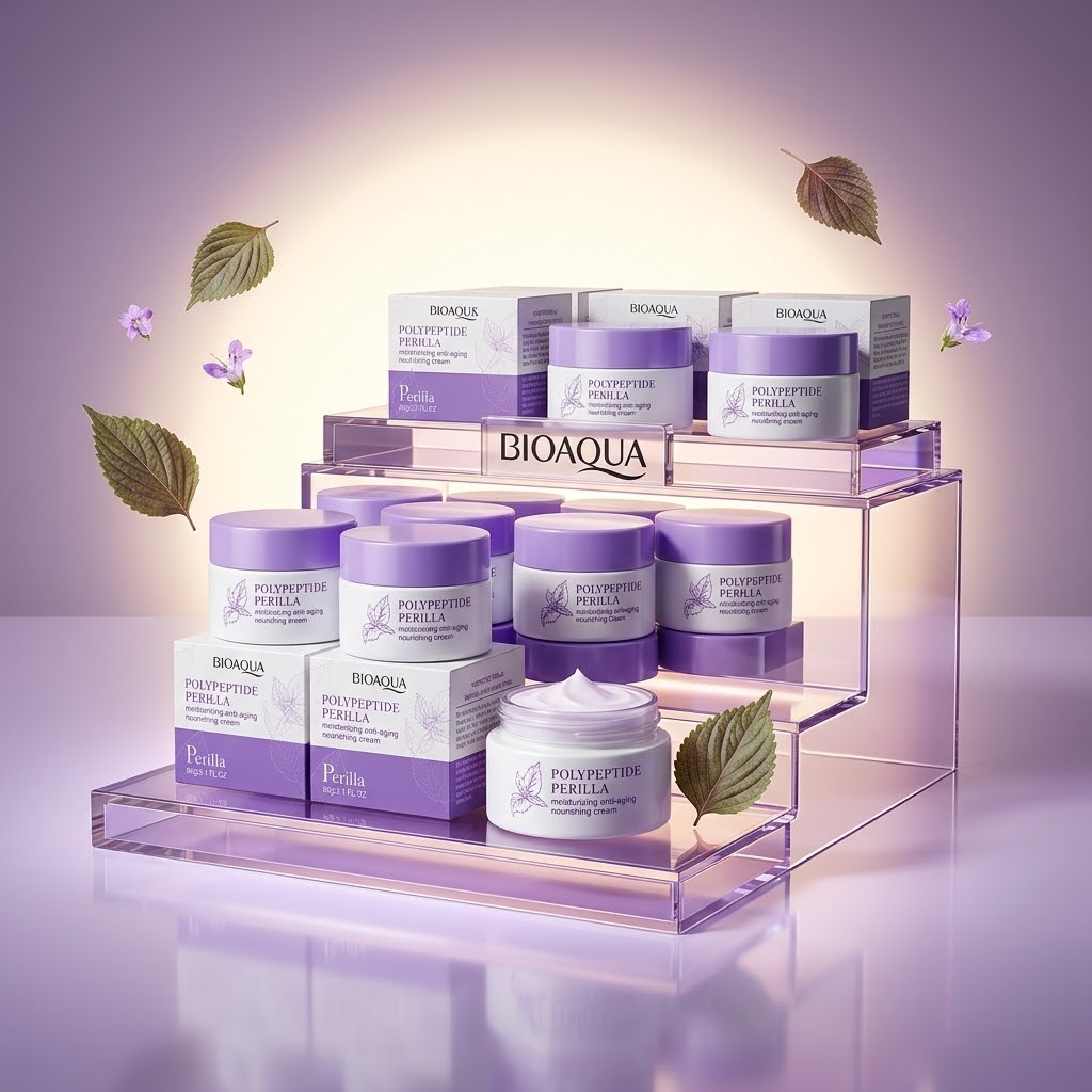 Crema Antiedad BIOAQUA Perilla Polipéptido Nutritiva 60g