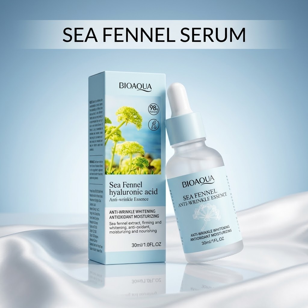 Esencia Antiarrugas BIOAQUA Sea Fennel Ácido Hialurónico 30ml