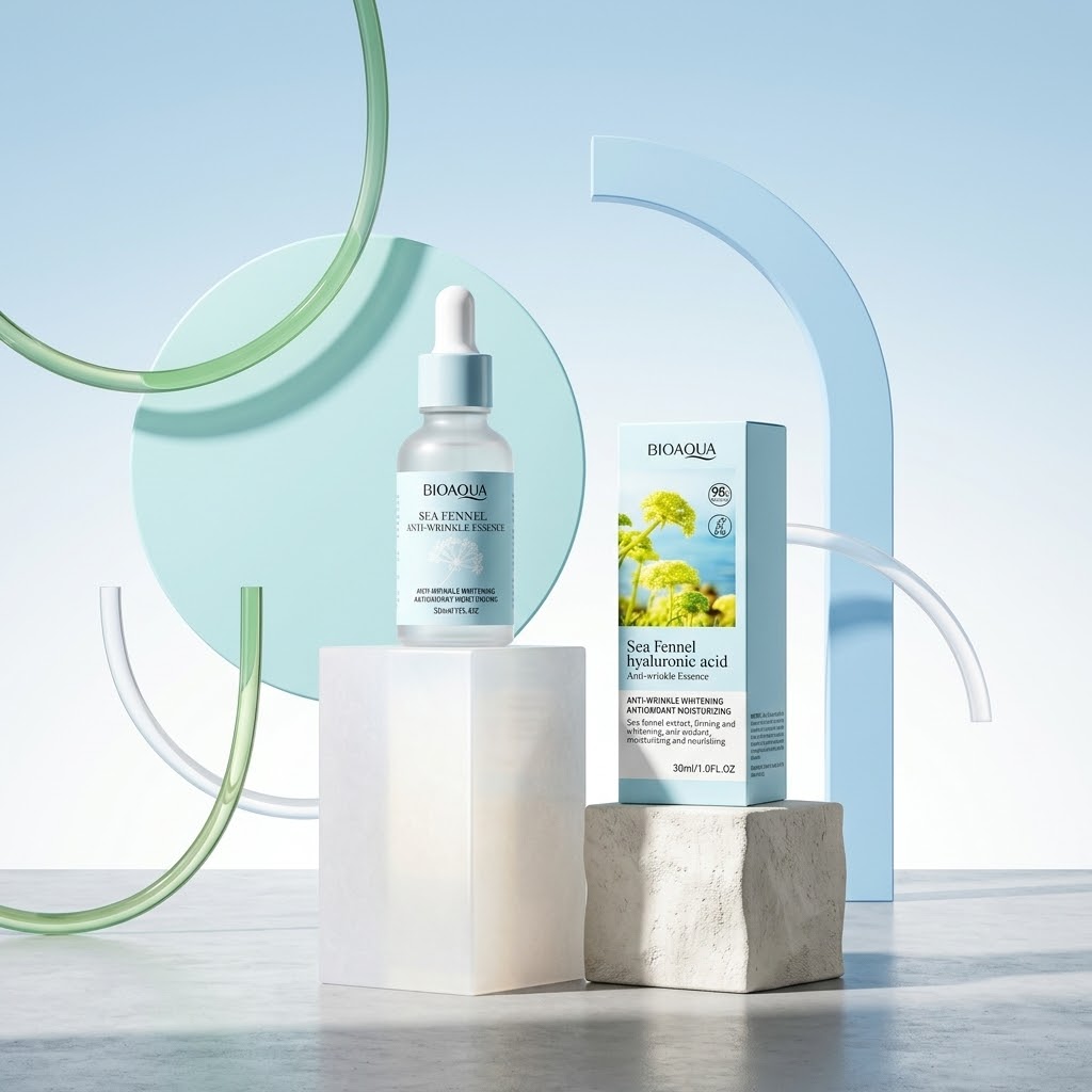 Esencia Antiarrugas BIOAQUA Sea Fennel Ácido Hialurónico 30ml