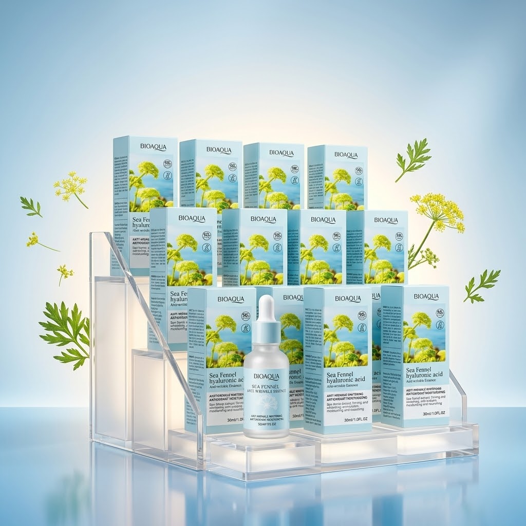 Esencia Antiarrugas BIOAQUA Sea Fennel Ácido Hialurónico 30ml