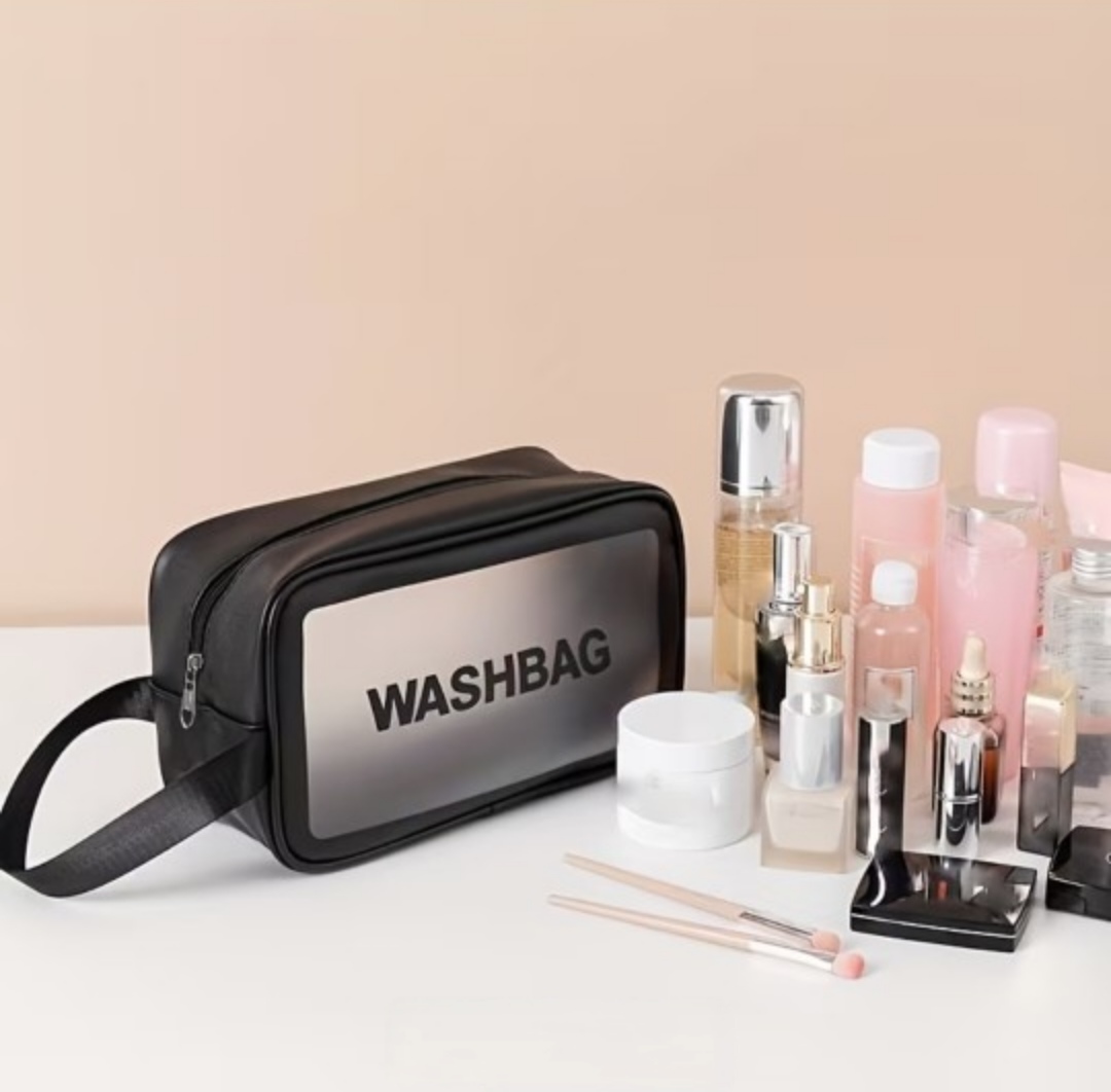 Cosmetiquera Transparente Washbag