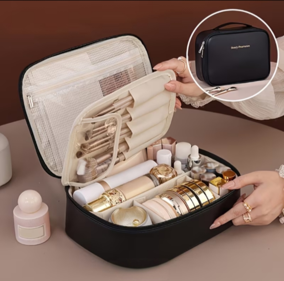 Cosmetiquera Rígida Negra Beauty Preservation